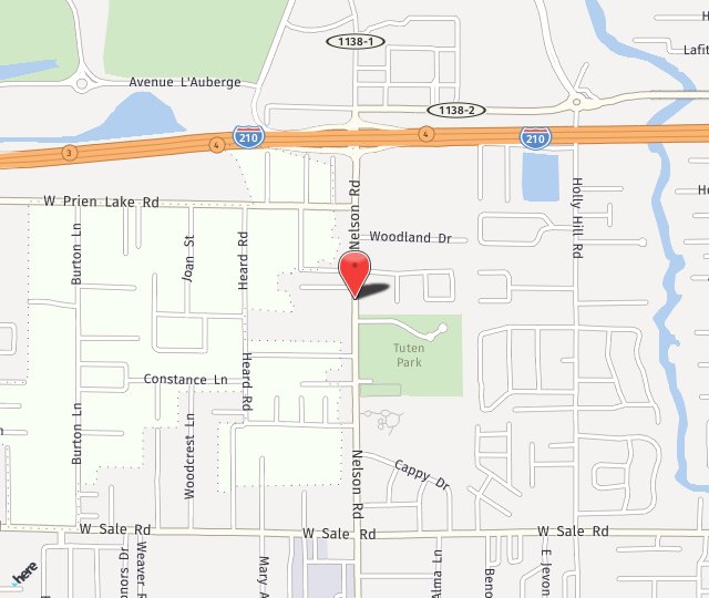 Location Map: 3635 Nelson Rd Lake Charles, LA 70605